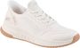 Skechers Slip-ins: BOBS Squad 4 dames sneakers wit Extra comfort Memory Foam - Thumbnail 2