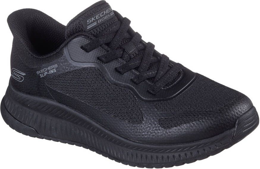 Skechers Slip-on sneakers BOBS SQUAD 4 Slippers vrijetijdsschoen lage schoen met memory foam