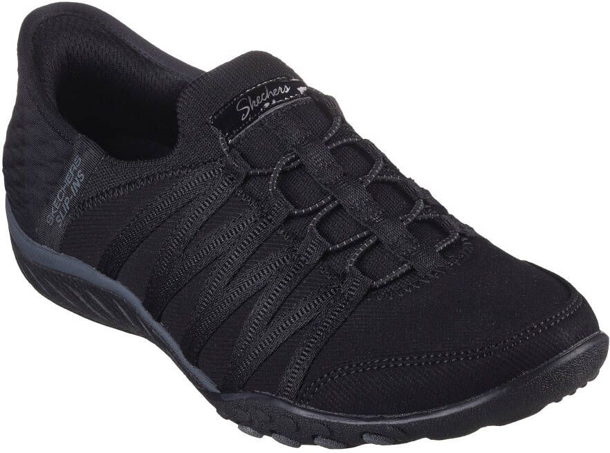 Skechers Slip-on sneakers BREATHE-EASY-ROLL-WITH-ME geschikt voor de machinewas