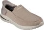 Skechers Hands Free Slip-Ins Delson 3.0 Cabrino VEGAN instapper Heren Taupe - Thumbnail 6
