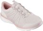 Skechers DLux Comfort Surreal dames sneakers Beige Extra comfort Memory Foam - Thumbnail 3