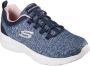 Skechers Dynamight 2.0 dames sneakers blauw Extra comfort Memory Foam - Thumbnail 2