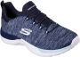 Skechers Dynamight Break-Through dames sneakers Blauw Maat Extra comfort Memory Foam41 - Thumbnail 2