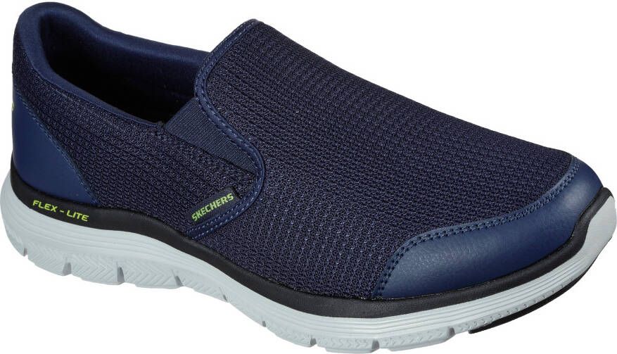 Skechers Slip-on sneakers FLEX ADVANTAGE 4.0 Slipper slip-on schoen comfortschoen met air cooled memory foam