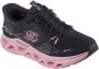 Skechers -art 150513 BKMV-dames-sneaker-slipin-zwart-roze - Thumbnail 2