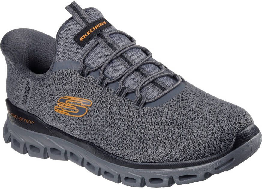 Skechers Slip-on sneakers GLIDE-STEP Instapschoen vrijetijdsschoen trainingsschoen met praktische elastische band