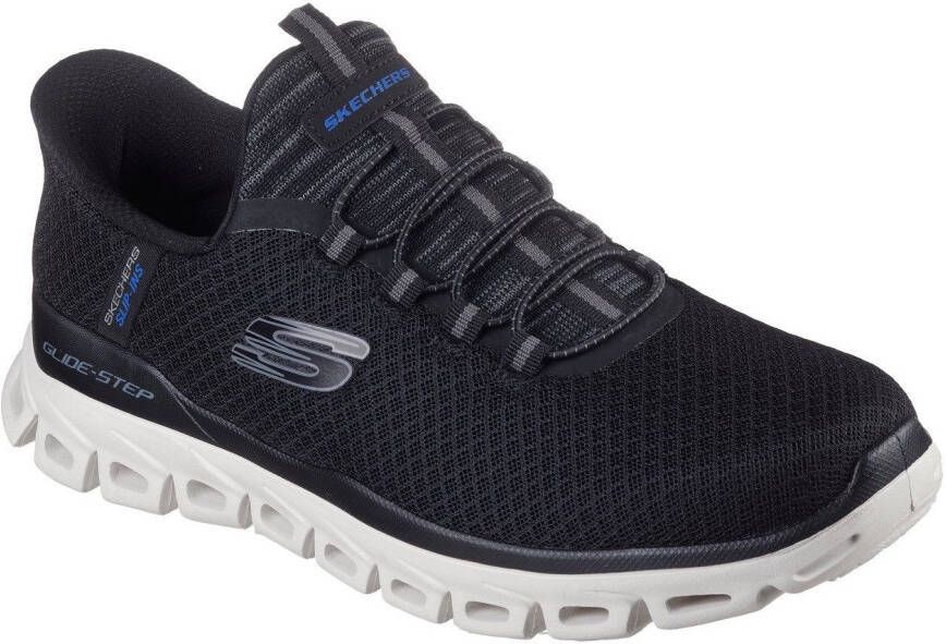 Skechers Slip-on sneakers GLIDE-STEP Instapschoen vrijetijdsschoen trainingsschoen met praktische elastische band