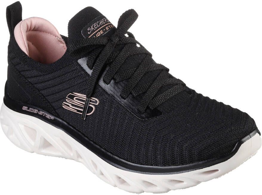 Skechers Slip-on sneakers GLIDE-STEP SPORT NEW HYPE met opgestikte vetersluiting
