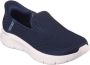 Skechers Slip-Ins: GO WALK Flex Relish 124963-NVY Vrouwen Marineblauw Sneakers - Thumbnail 1
