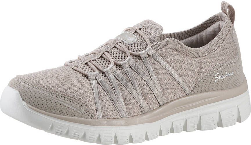 Skechers Slip-on sneakers GRACEFUL-SOFT SOUL in memory foam-uitvoering