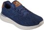 Skechers Lattimore Coringa Sneakers Blauw Heren - Thumbnail 3