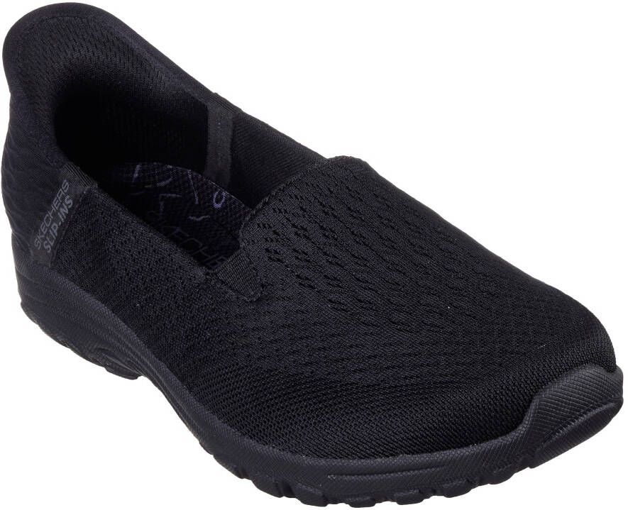 Skechers Slip-on sneakers REGGAE FEST 2.0-GUIDING LIGHT Instapschoenen slippers vrijetijdsschoenen met gepolsterde schacht