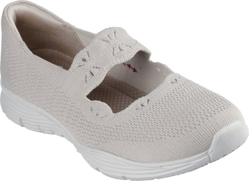 Skechers Slip-on sneakers SEAGER-CUTE N' COY mary-jane klittenbandschoen met memory foam