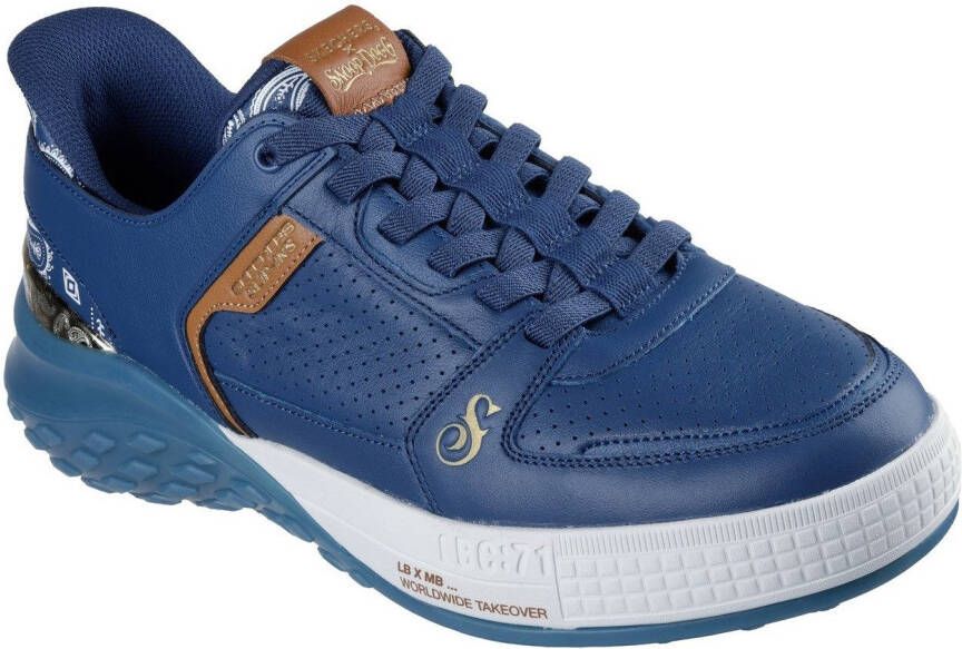 Skechers Slip-on sneakers SIZZLE-SNOOP SIZZLE SLIP-INS PAISLEY snoop dogg sneaker om in te stappen