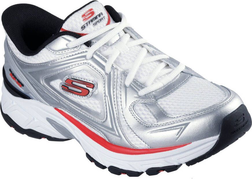 Skechers Slip-on sneakers STAMINA SPORT Trainingsschoen retro sneaker met slip-ins