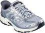 Skechers Hands Free Slip-In Stamina Sport heren sneaker Zilver - Thumbnail 2