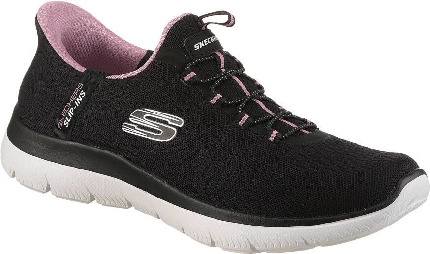 Skechers Dames Slip-ins Summits Dream Chaser Sneaker 150284 Black Mauve - Foto 2