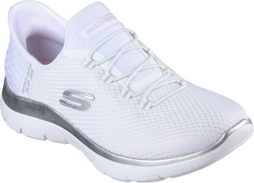Skechers Slip-on sneakers SUMMITS-DIAMOND DREAM Instapschoen vrijetijdsschoen met praktische slip-in functie