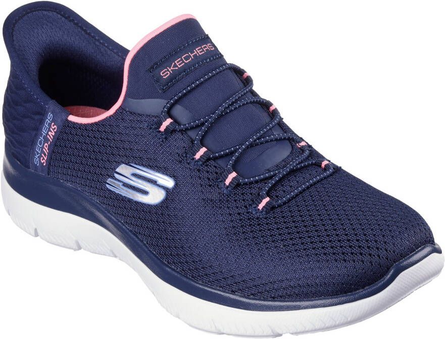 Skechers Slip-ins: Summits dames sneakers blauw Extra comfort Memory Foam - Foto 9