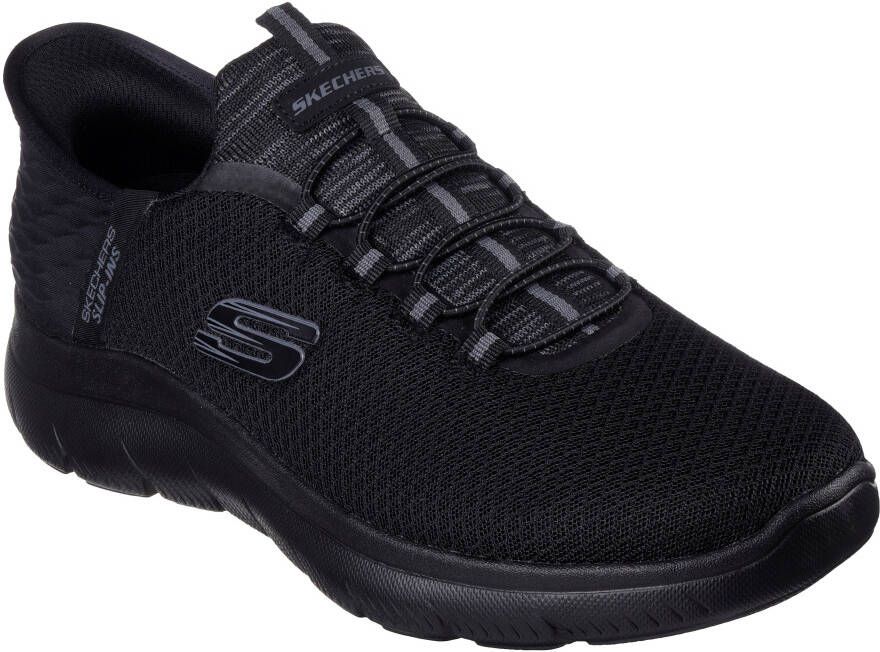 Skechers Slip-on sneakers SUMMITS-HIGH RANGE Slipper vrijetijdsschoen lage schoen in vegan uitvoering