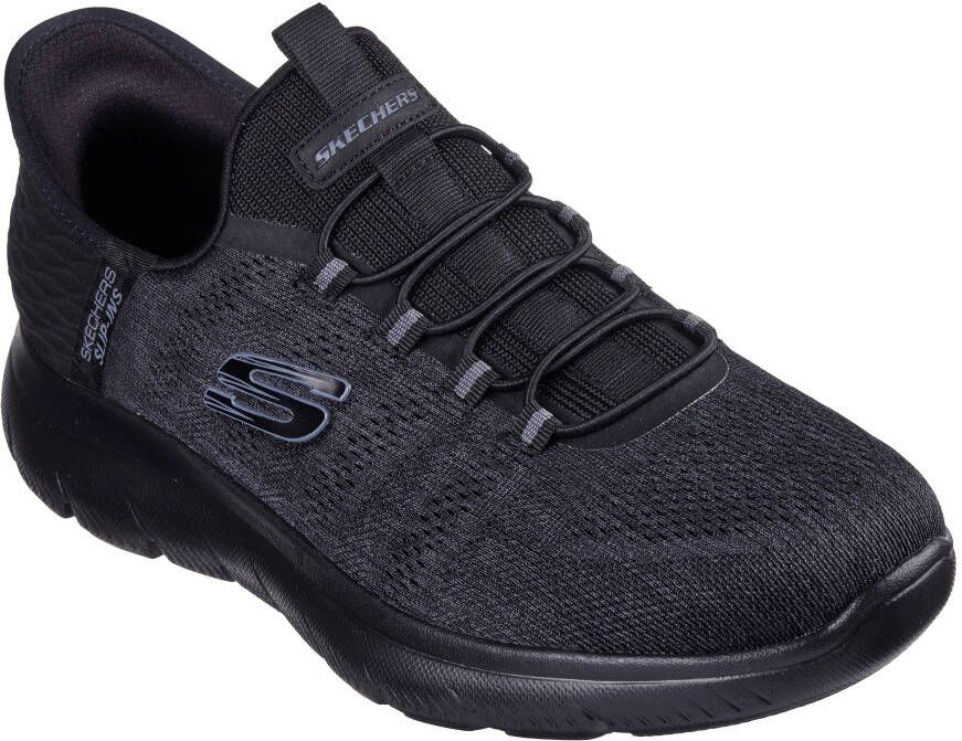 Skechers Slip-on sneakers SUMMITS-KEY PACE Slipper vrijetijdsschoen lage schoen in vegan uitvoering