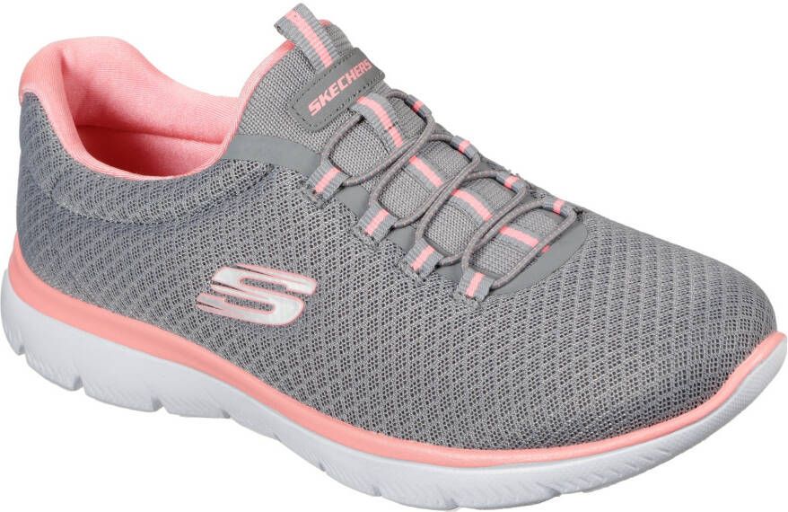 Skechers Slip-on sneakers Summits Vrijetijdsschoen comfortabele schoen met schokabsorberende tussenzool