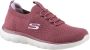 Skechers Slip-on sneakers Summits vrijetijdsschoen lage schoen slipper met flexibele tractionloopzool - Thumbnail 2