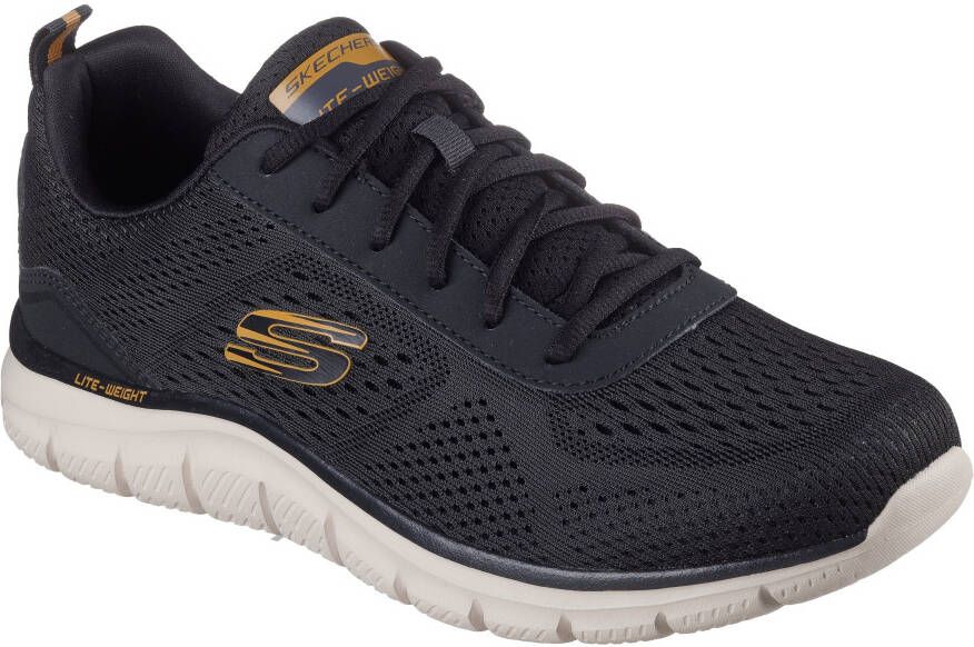 Skechers Veterschoenen TRACK-LESHUR Vrijetijdsschoen trainingsschoen instapschoen in materiaalmix