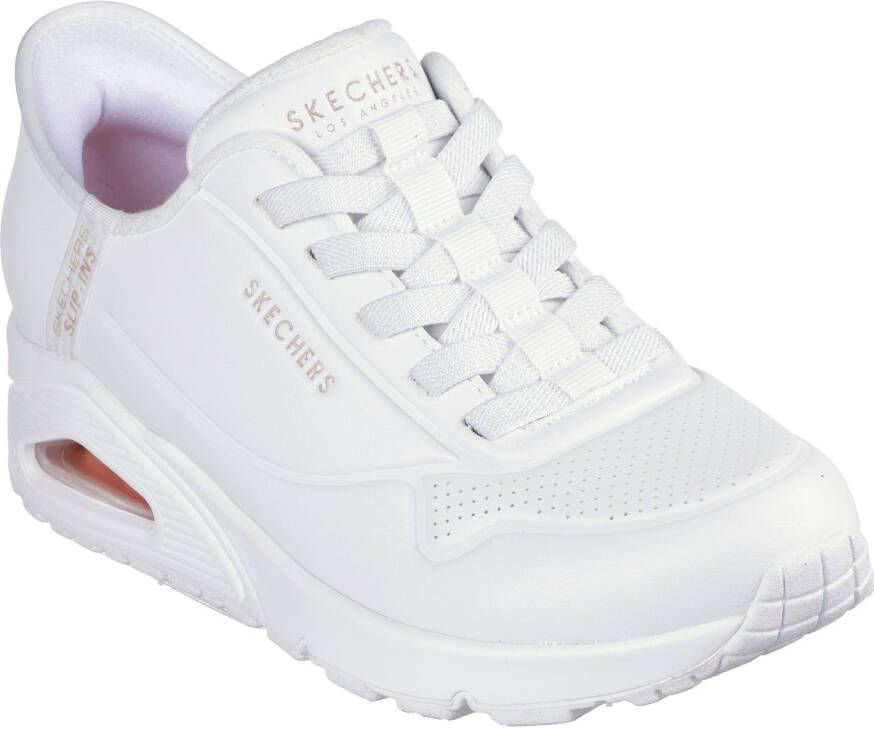 Skechers Slip-on sneakers Uno Easy Air instapschoen slippers plateausneaker met sleehak - Foto 2