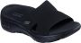 Skechers Go Walk Arch Fit 2.0 Zandal Dames Sandalen Zwart - Thumbnail 4