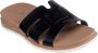 Skechers Desert Kiss Low Peak Look Dames Slippers Zwart - Thumbnail 4