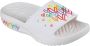 Skechers Foamies In Love With Love 111321-WMLT Vrouwen Wit Slippers - Thumbnail 2