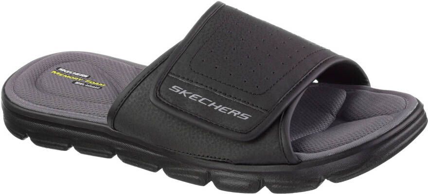 Skechers Slippers WIND SWELL met een brede band