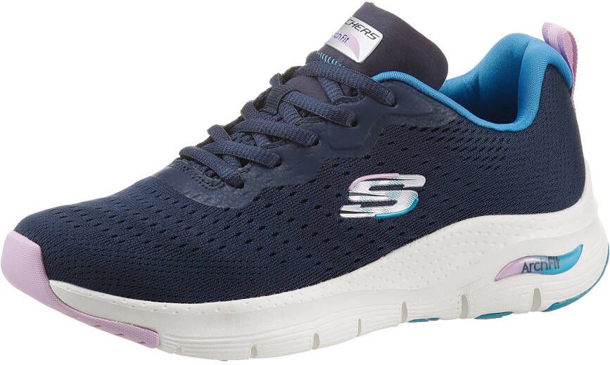 Skechers Sneakers ARCH FIT INFINITY COOL met stijlvolle contrastdetails