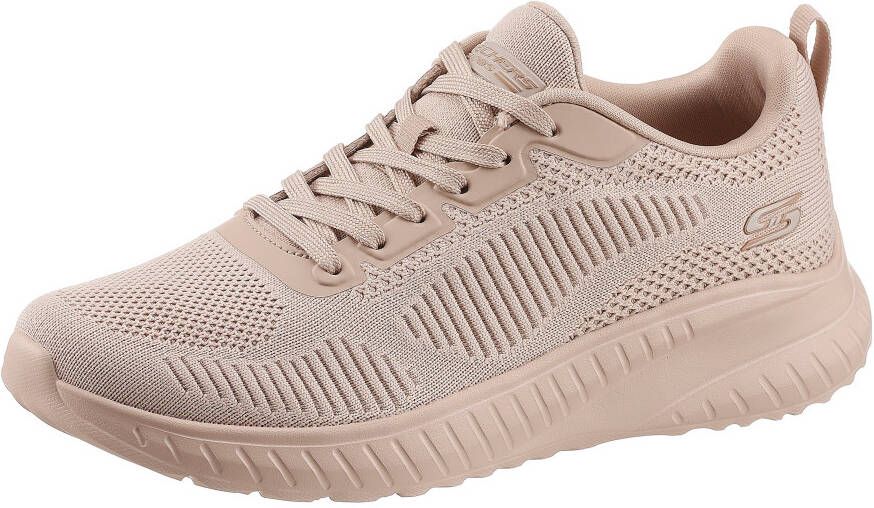 Skechers Bobs Squad Chaos Face Off 117209-NUDE Vrouwen Beige Sneakers - Foto 3