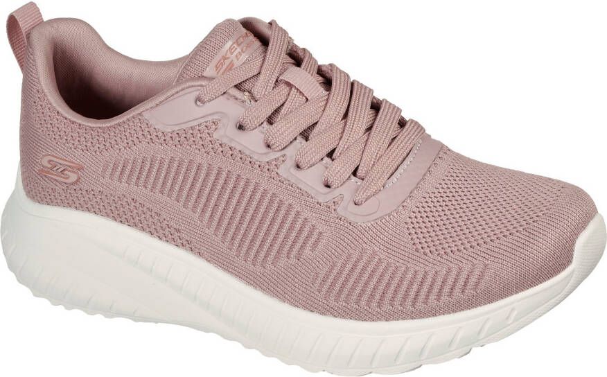 Skechers Running Shoes for Adults Bobs Sport Squad Pink - Foto 2