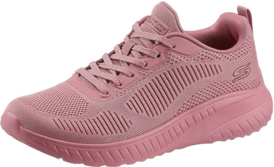 Skechers Sneakers BOBS SQUAD CHAOS FACE OFF Vrijetijdsschoen lage schoen veterschoen met comfort binnenschoen - Foto 2