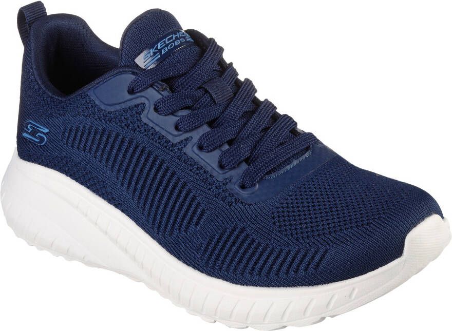 Skechers Sneakers BOBS SQUAD CHAOS FACE OFF met comfortabele binnenzool vrijetijdsschoen halfhoge schoen veterschoen