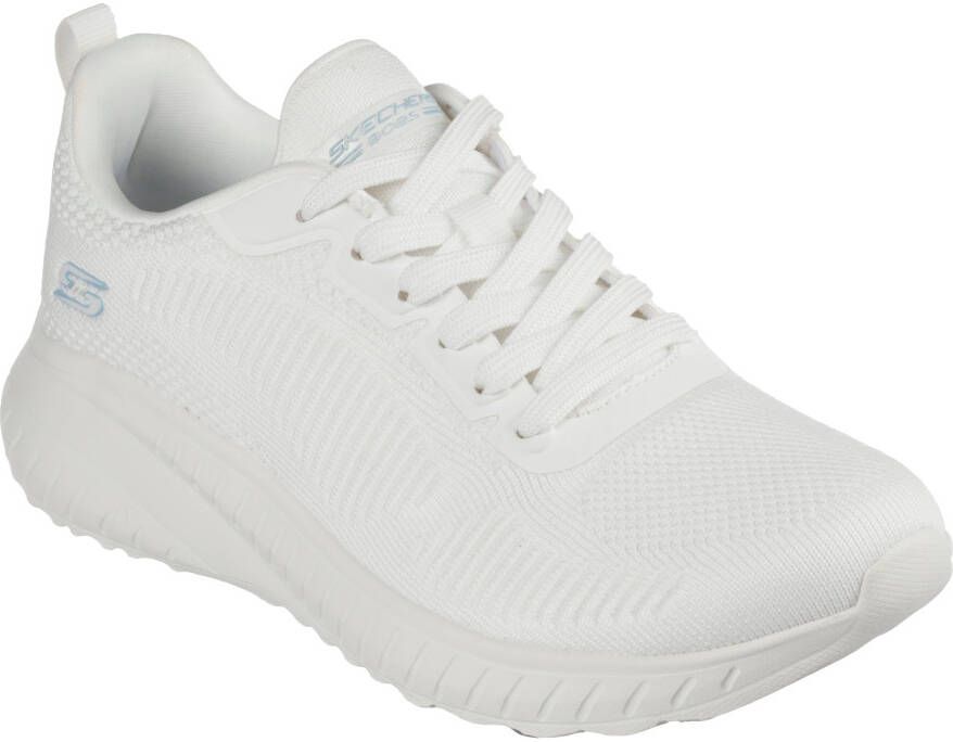 Skechers Sneakers BOBS SQUAD CHAOS FACE OFF Vrijetijdsschoen lage schoen veterschoen met comfort binnenschoen