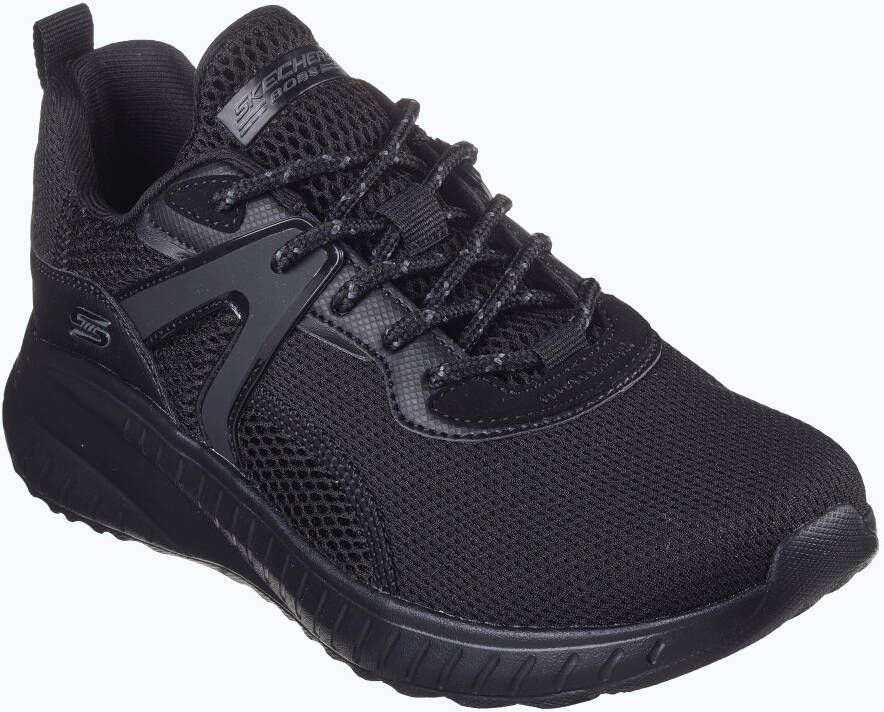Skechers Sneakers BOBS SQUAD CHAOS- in vegan verwerking vrijetijdsschoen lage schoen veterschoen