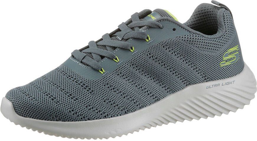 Skechers Sneakers Bounder met neonkleurige contrastdetails - Foto 2