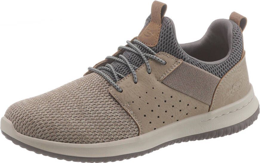 Skechers Delson Camber Sneakers taupe Synthetisch - Foto 3