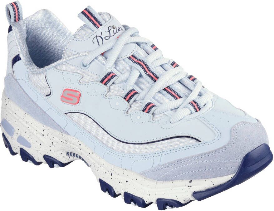 Skechers Sneakers D'LITES-BOLD VIEWS vrijetijdsschoen lage schoen veterschoen met air-cooled memory foam - Foto 2