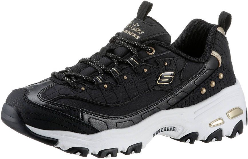 Skechers Sneakers D'LITES met mooie metallic-details vrijetijdsschoen lage schoen veterschoen - Foto 2