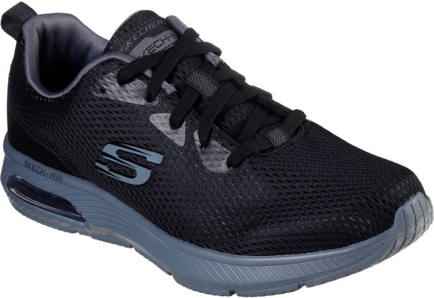 Skechers Sneakers DYNA-AIR met gepolsterde schaprand vrijetijdsschoen lage schoen veterschoen