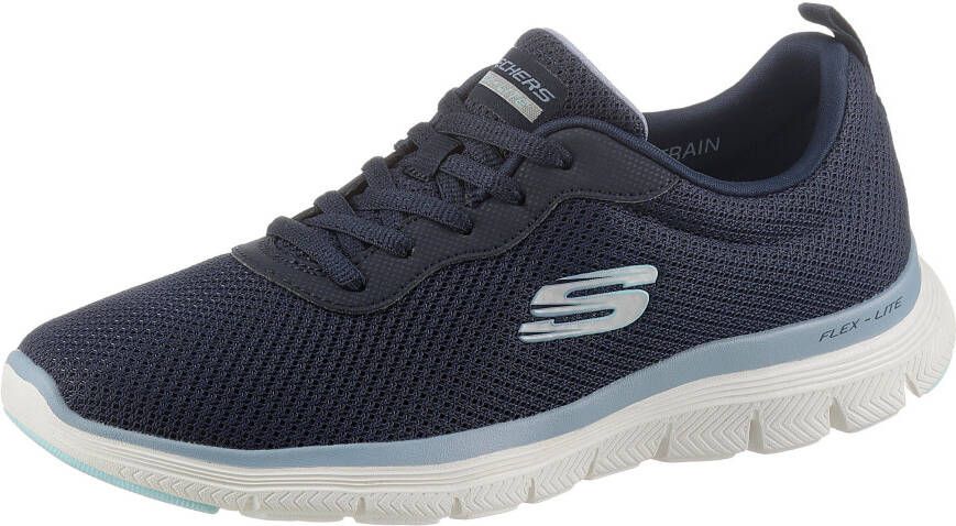 Skechers Sneakers FLEX APPEAL 4.0 BRILLINAT VIEW Vrijetijdsschoen lage schoen veterschoen met Air Cooled Memory Foam