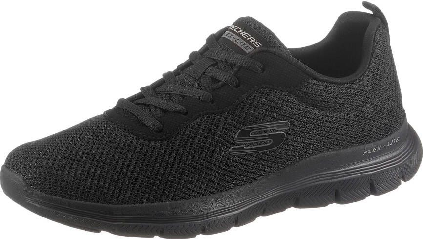 Skechers Sneakers FLEX APPEAL 4.0 BRILLINAT VIEW Vrijetijdsschoen lage schoen veterschoen met Air Cooled Memory Foam