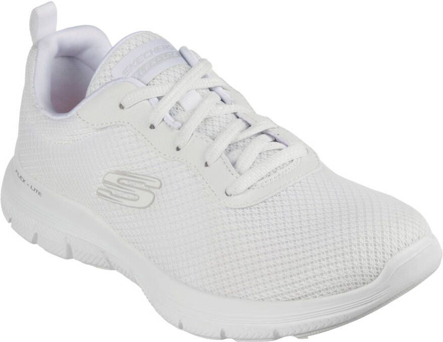 Skechers Sneakers FLEX APPEAL 4.0 BRILLINAT VIEW Vrijetijdsschoen lage schoen veterschoen met Air Cooled Memory Foam