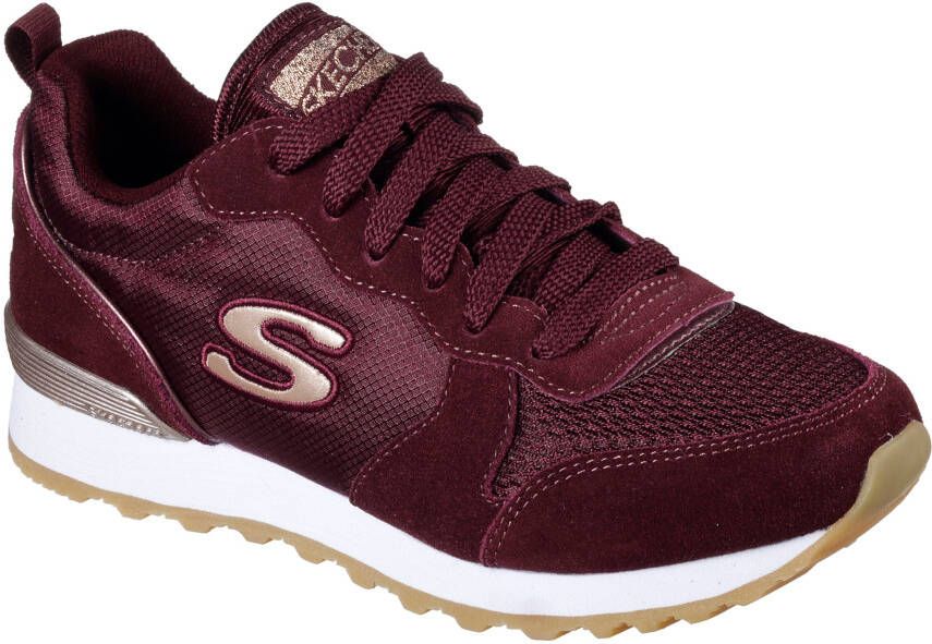 Skechers Retros Og 85 Goldn Gurl Dames Sneakers Burgundy - Foto 4