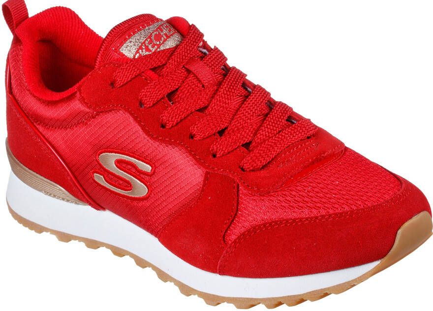 Skechers Sneakers OG 85 GOLDN GURL Veterschoen originele retro-jogginschoen met Air-Cooled Memory Foam